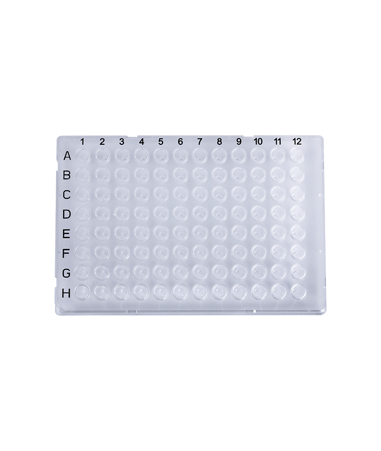 PCR20-C-96-FS-BC 0,2 ml klar 96-brunnars full kjol PCR-platta